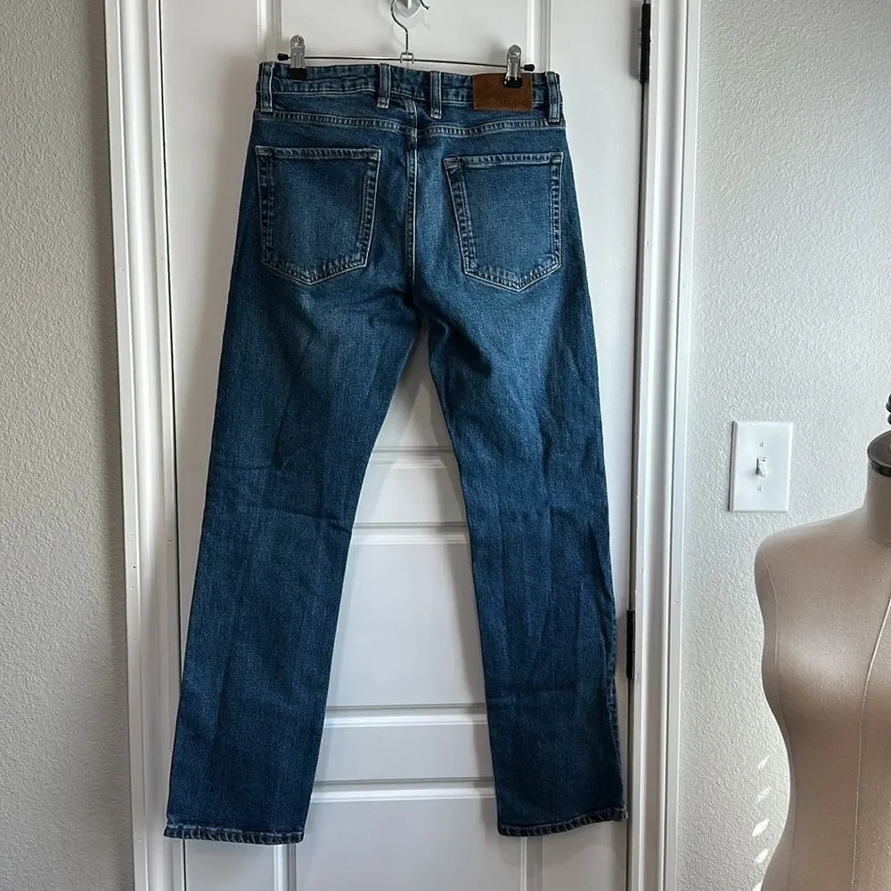 🤠 Women’s Tacovas Straight Blue Jeans 29x30